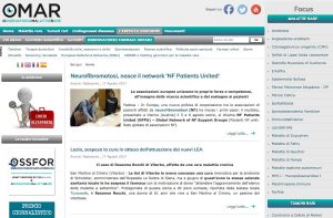 Osservatorio malattie rare - L'articolo dedicato alla vicenda di Rosanna Rocchi