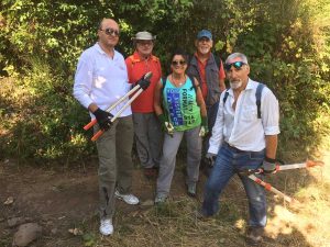 Tonino Pasquini, Aldo Marinelli, Sandra Sanna, Ottavio Annesi e Domenico Donato