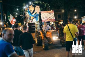 Vignanello - I carri alla festa del vino