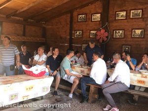 Il pranzo del centrodestra a Tuscania