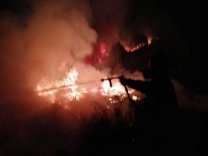 Incendio a Campagnano