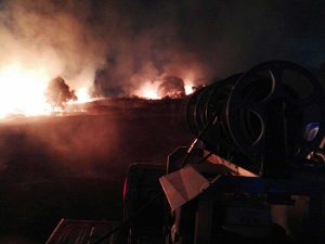 Incendio a Campagnano