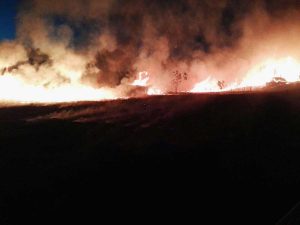 Incendio a Campagnano