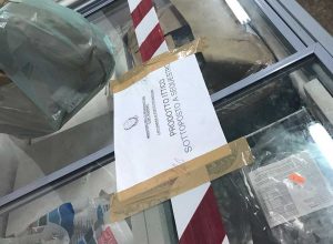 Il pesce sequestrato dalla guardia costiera
