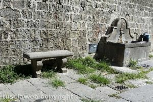 Viterbo - Incuria a San Pellegrino