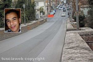 Ponte Clementino a Civita Castellana; nel riquadro: Drais Kabir