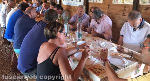 Il pranzo del centrodestra a Tuscania