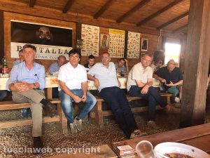 Il pranzo del centrodestra a Tuscania