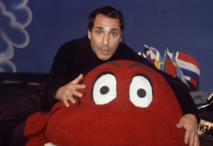 Gero Caldarelli con il Gabibbo