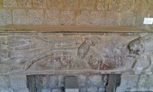 Viterbo - Museo civico - Il presunto sarcofago dell'arcivescovo Ruggieri