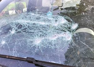 Viterbo - Vandali in azione alle Fortezze - Auto danneggiate