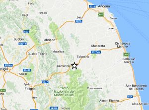 Scossa di terremoto a Caldarola