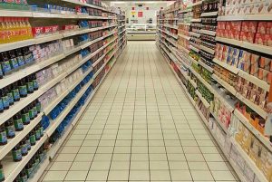 Un supermercato - Immagine di repertorio