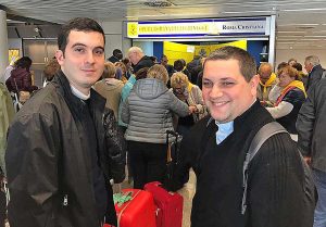 Diocesi di Viterbo - Pellegrinaggio a Fatima - La partenza a Fiumicino