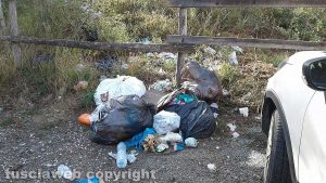 Rifiuti sulla Cimina