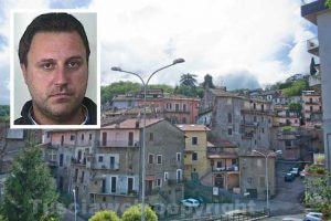 Canepina - Nel riquadro Alberto Corso