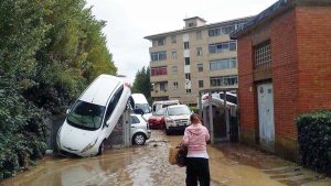 Livorno - Maltempo - Nubifragio e frane