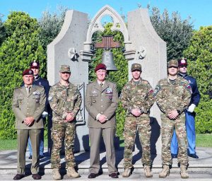 Viterbo - Visita della delegazione slovena alla scuola sottufficiali dell'Esercito