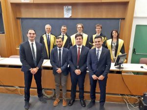 I primi laureati dell'Unitus in Ingegneria Meccanica