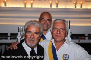 Il prefetto Nicolò D'Angelo con Sandro Rossi e Massimo Mecarini