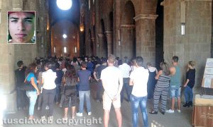 Fabrica di Roma - I funerali di Francesco Derìu