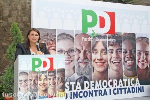 Luisa Ciambella alla Festa democratica