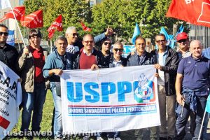 Viterbo - Mammagialla - La protesta dei sindacati