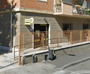 L'ufficio postale di via Volta