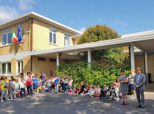 Bagnoregio - La visita nelle scuole