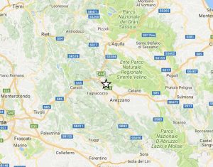 Terremoto di magnitudo 3,9 in Centro Italia