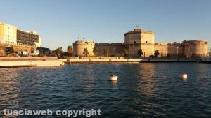 Civitavecchia - Il porto e forte Michelangelo