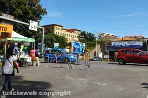 Viterbo - Via Fratelli Rosselli a Santa Rosa