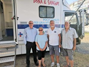 Tarquinia - I consiglieri e il presidente dell'Avis