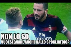 Sport - Calcio - Milan - la vignetta dedicata a Leonardo Bonucci