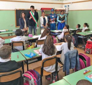 Tarquinia - Saluto scuole