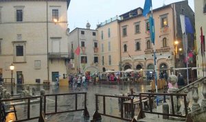 Orte - Il maltempo ferma il palio