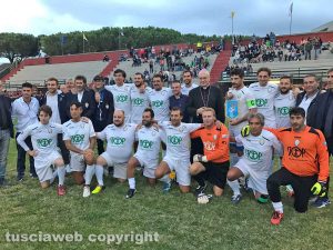 Viterbo - Inaugurazione del campo sportivo a Villanova