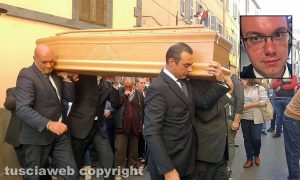 Soriano nel Cimino - I funerali di Simone Ricci
