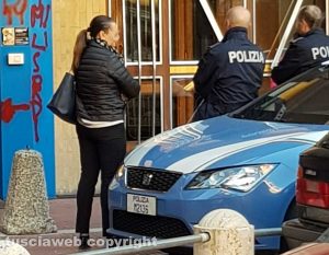 Viterbo - La volante in via Genova