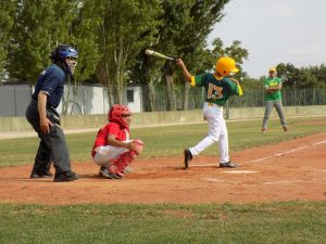 Sport - Montefiascone baseball - Un'azione di gioco
