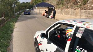 Stefano Caivano in gara