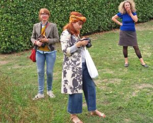 Blogger in visita nei giardini della Tuscia