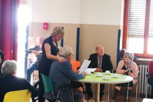 Montefiascone - Alcuni ospiti di Villa Serena
