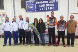 Sport - Bocce - Corrado Campè e Alessandro Faluschi della bocciofila Selva Candida