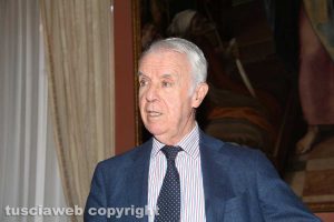 Il presidente della fondazione Carivit Mario Brutti