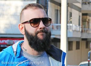 Jacopo Polidori, presidente di Casapound Cimini