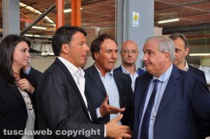 Matteo Renzi, Angelo Rossini e Giuseppe Fioroni