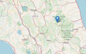Nuova scossa di terremoto a Norcia di magnitudo 3,4