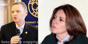 Giovanni Cucullo e Alessandra Moscatelli