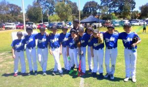Squadra Wembley Magpies con il coach Luca Bologna (Australia)